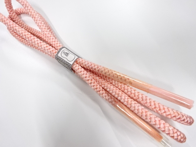 未使用品　正絹　手組帯締め